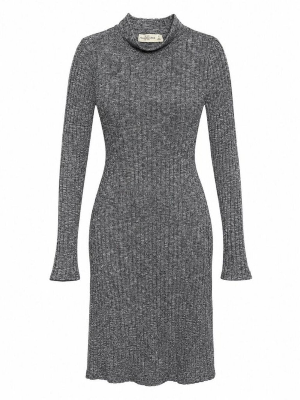 Fitch Gray Ribbed Mock